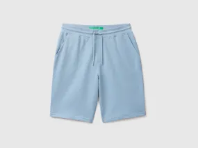 100% cotton sweat bermudas