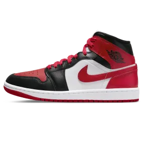 Air Jordan 1 Mid Wmns 'Alternate Bred Toe'