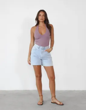 Amira Bodysuit (Dark Mauve)