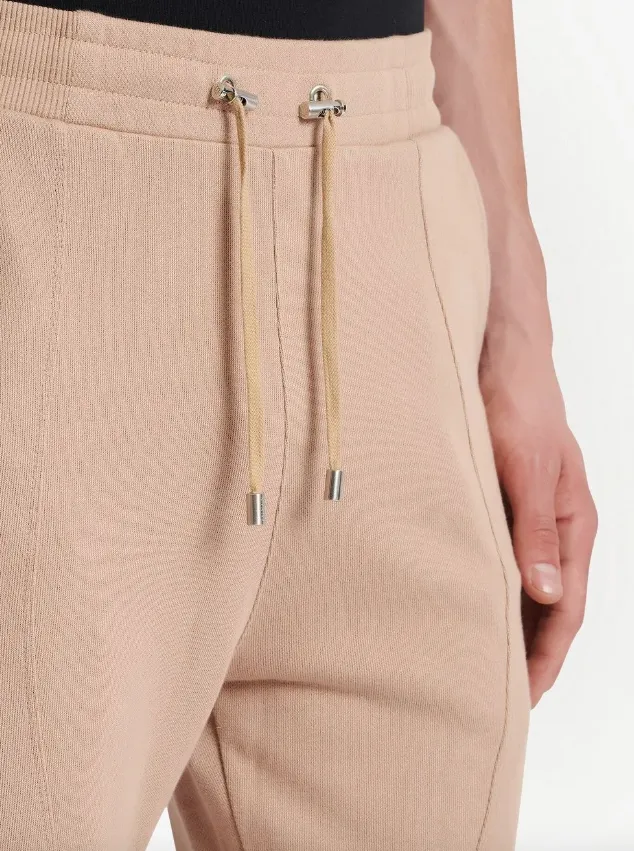 Balmain embossed logo jogging bottoms