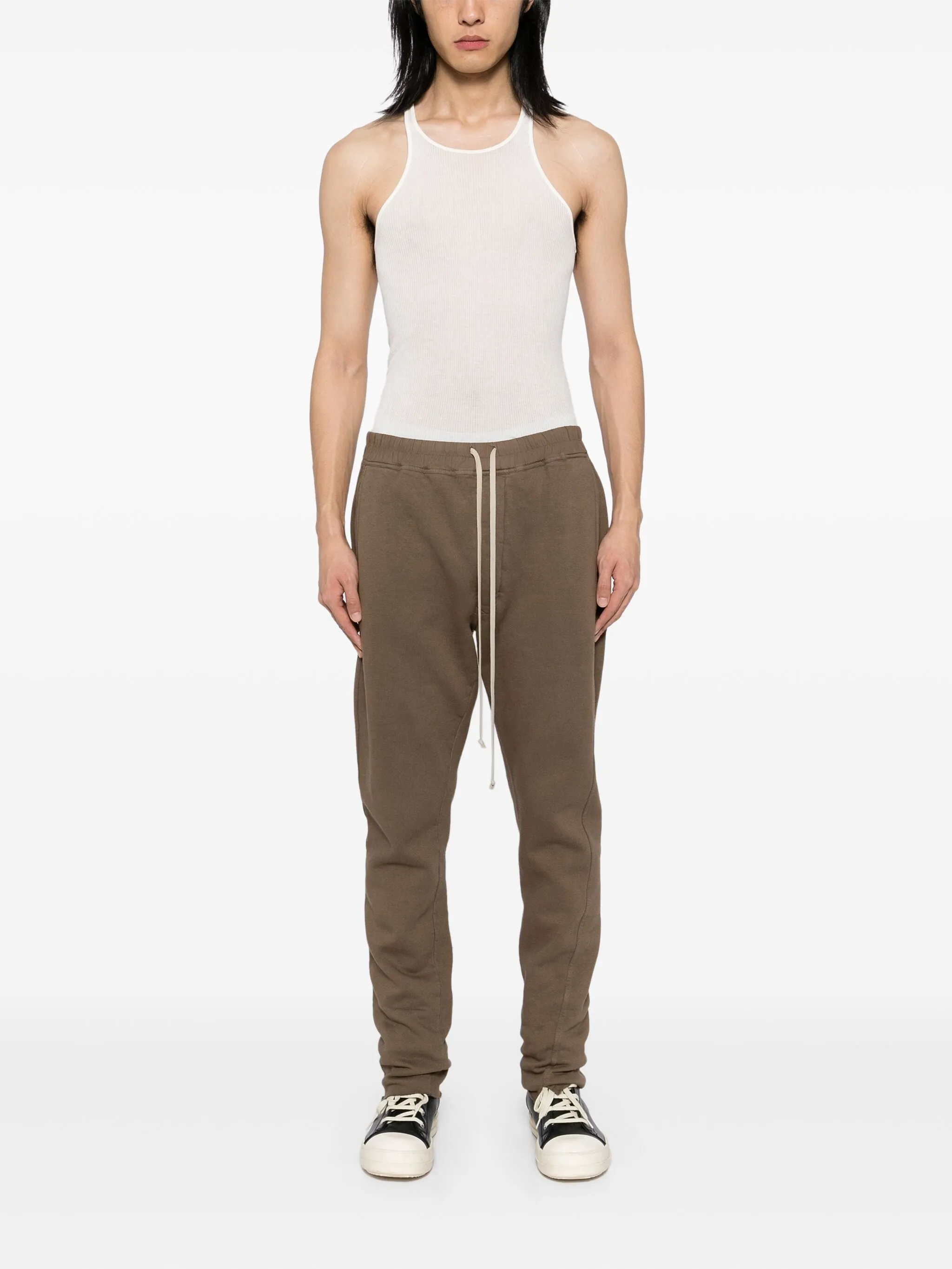 BERLIN STRAIGHT-LEG COTTON TRACK PANTS