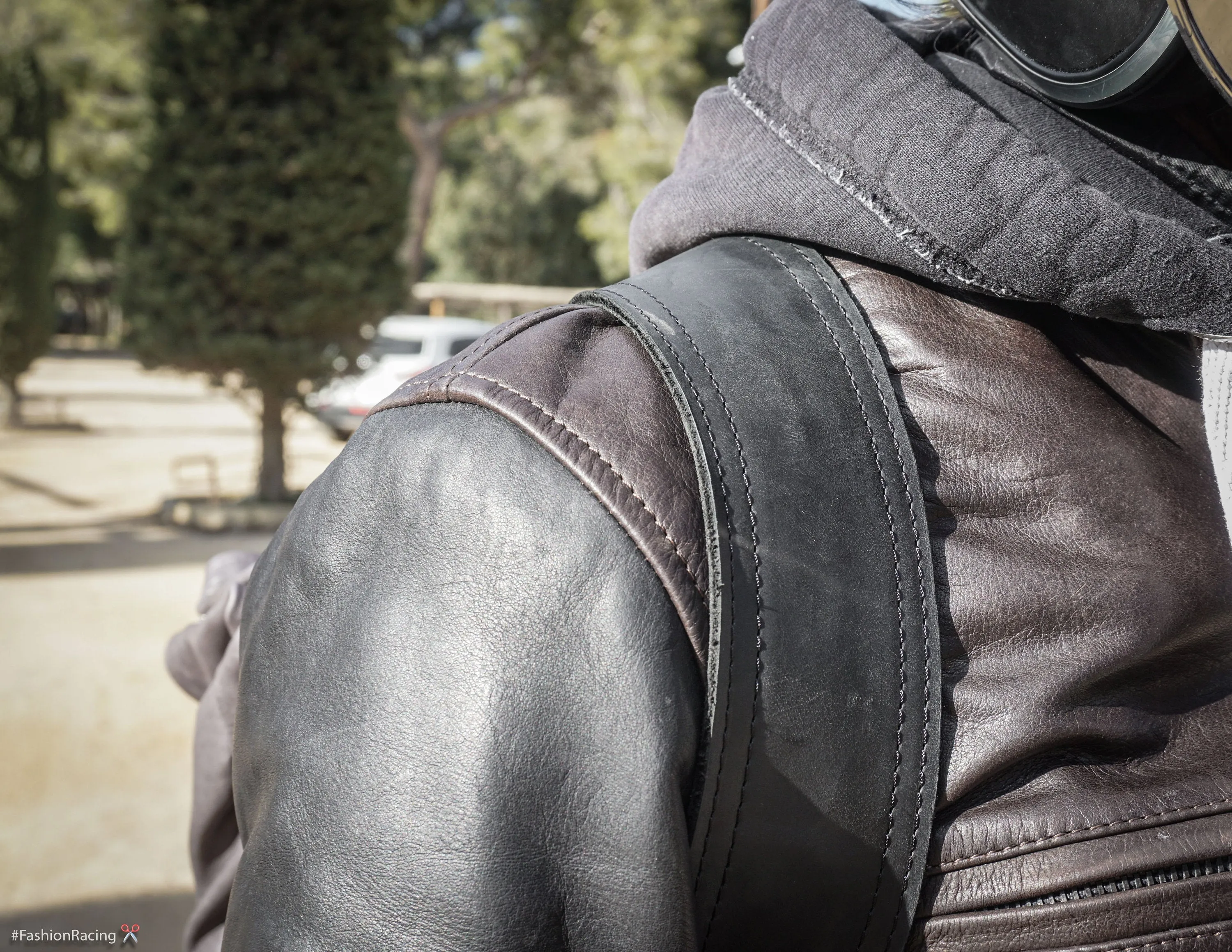 Black Leather Backpack | "Cafe-Racer" motorcycle rucksack, handcrafted