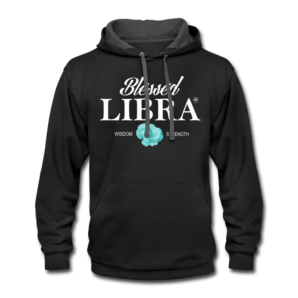 Blessed Libra Men's Hoodie - White