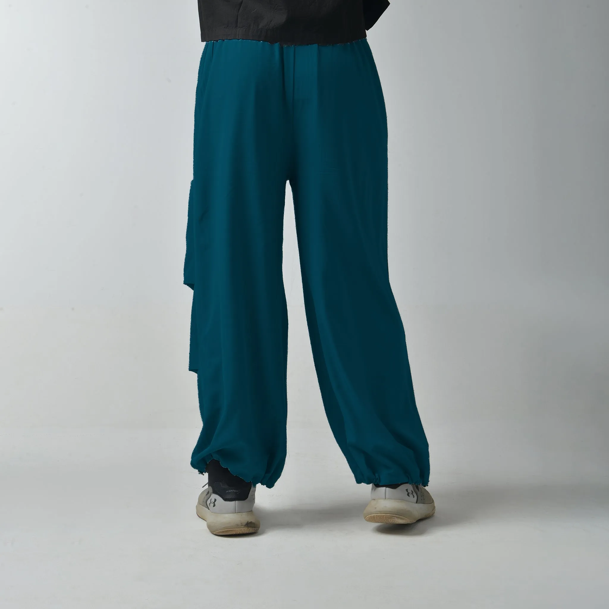 Blue Air Parachute Pants For Men