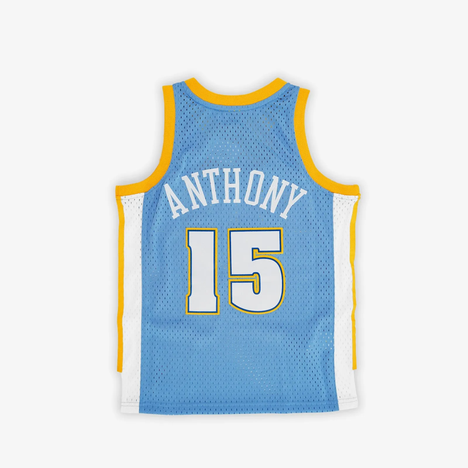 Carmelo Anthony Denver Nuggets 03-04 HWC Youth Swingman Jersey - Light Blue