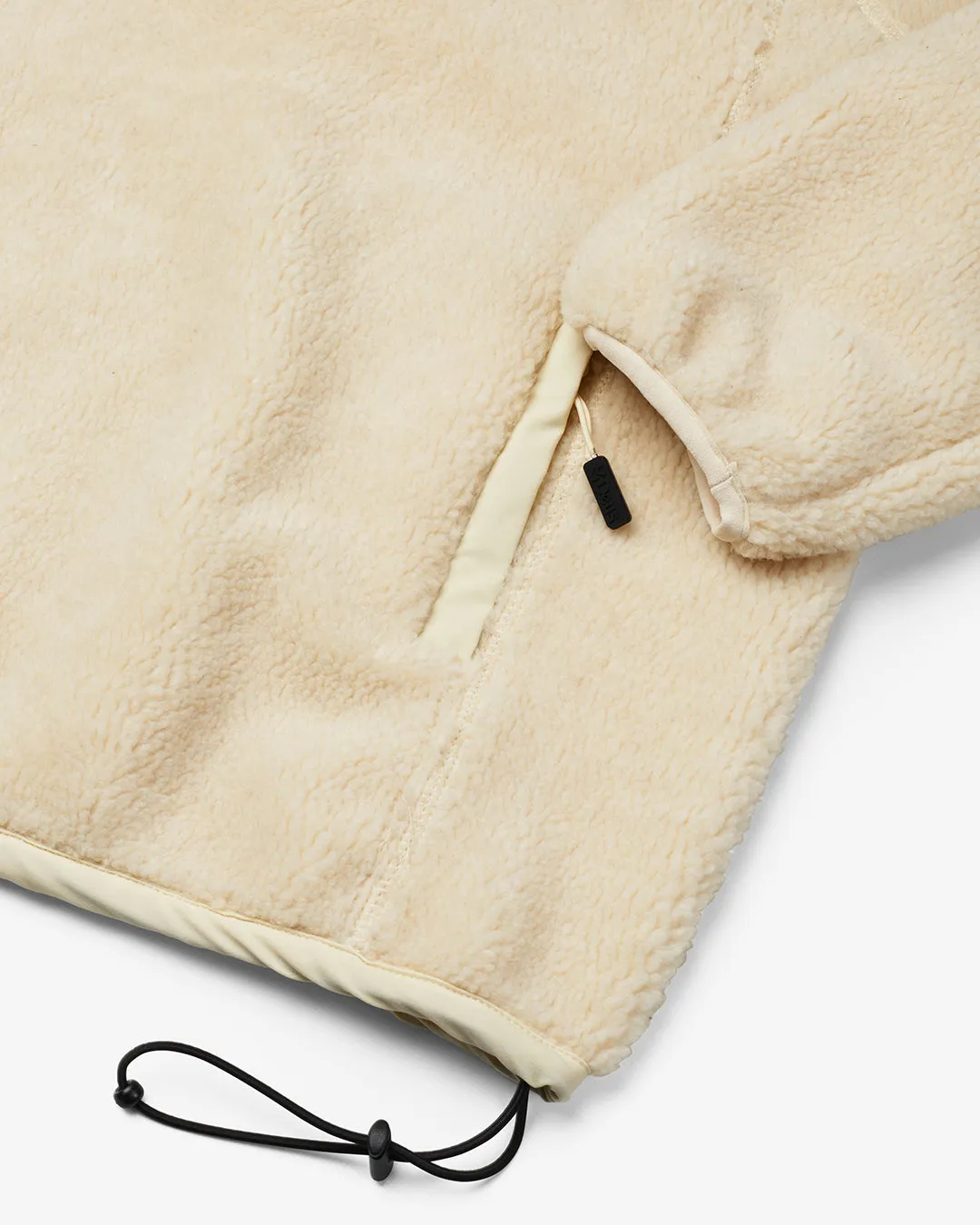 Carmen Fleece - Bone White