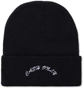 Cash Only Logo Beanie / Black