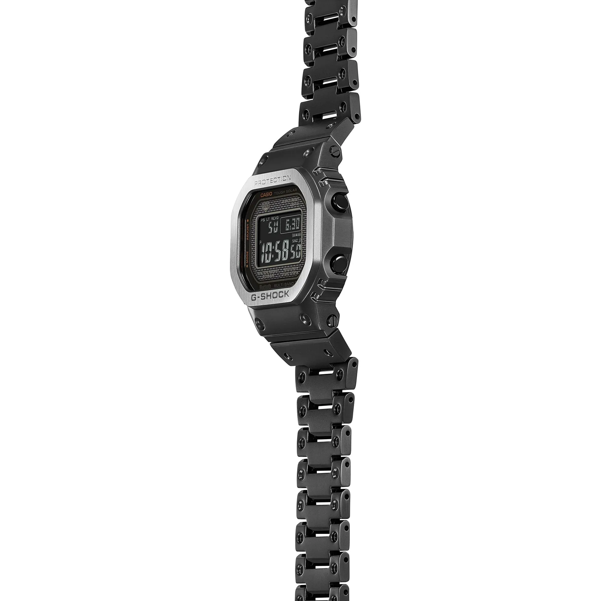 CASIO G-SHOCK Full Metal Square Black 5000 GMWB5000MB-1 Watch Steel