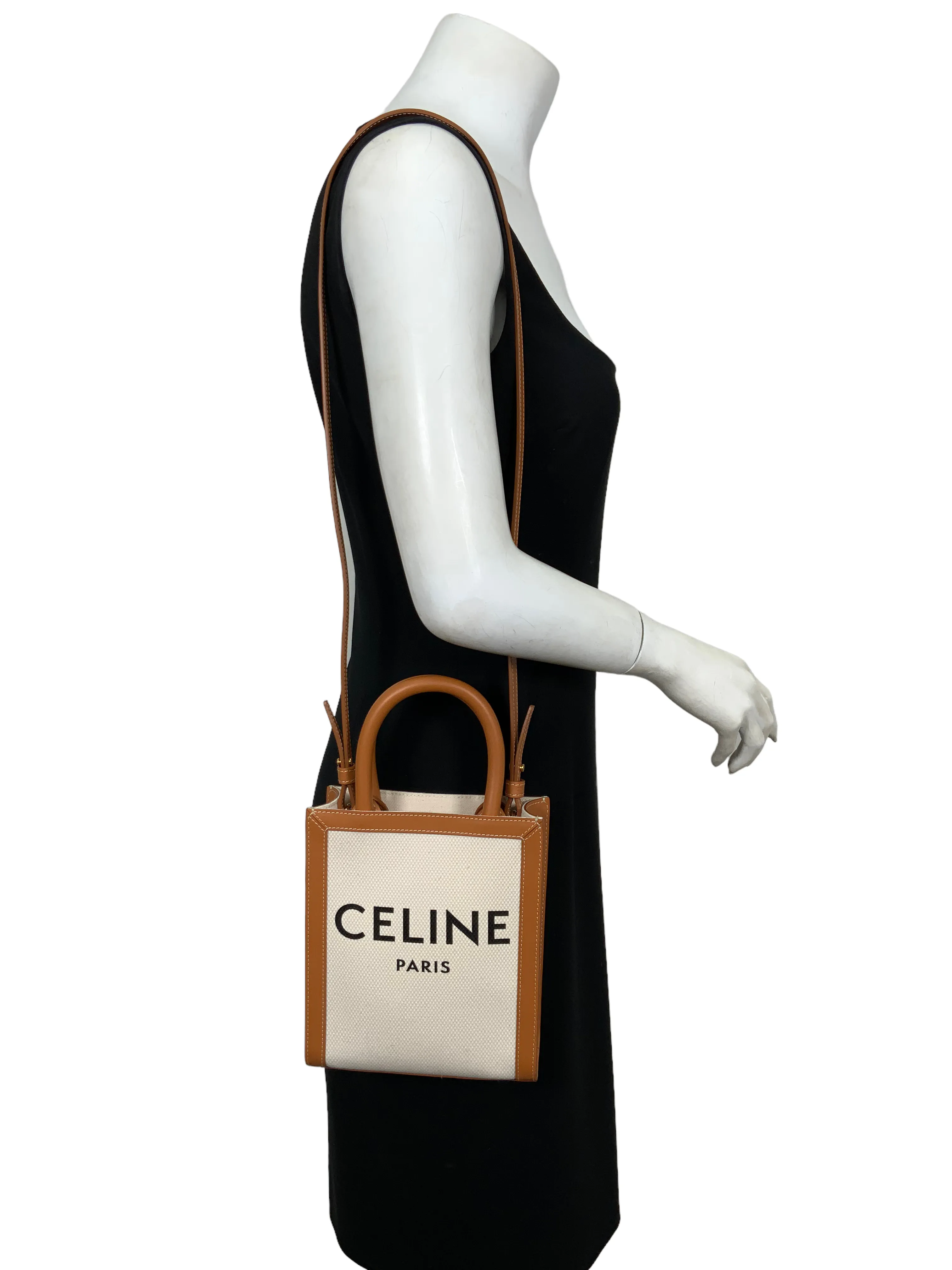 CELINE Mini Vertical Cabas Tote Bag NEW