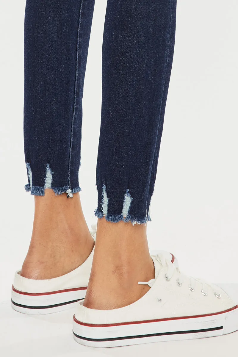 Clove High Rise Ankle Skinny Jeans