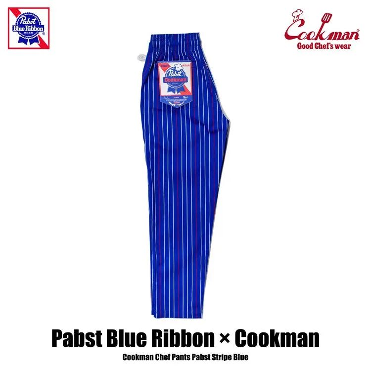 Cookman Chef Pants - Pabst Stripe : Blue