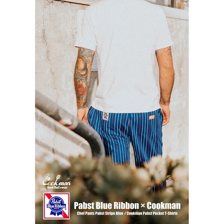 Cookman Chef Pants - Pabst Stripe : Blue