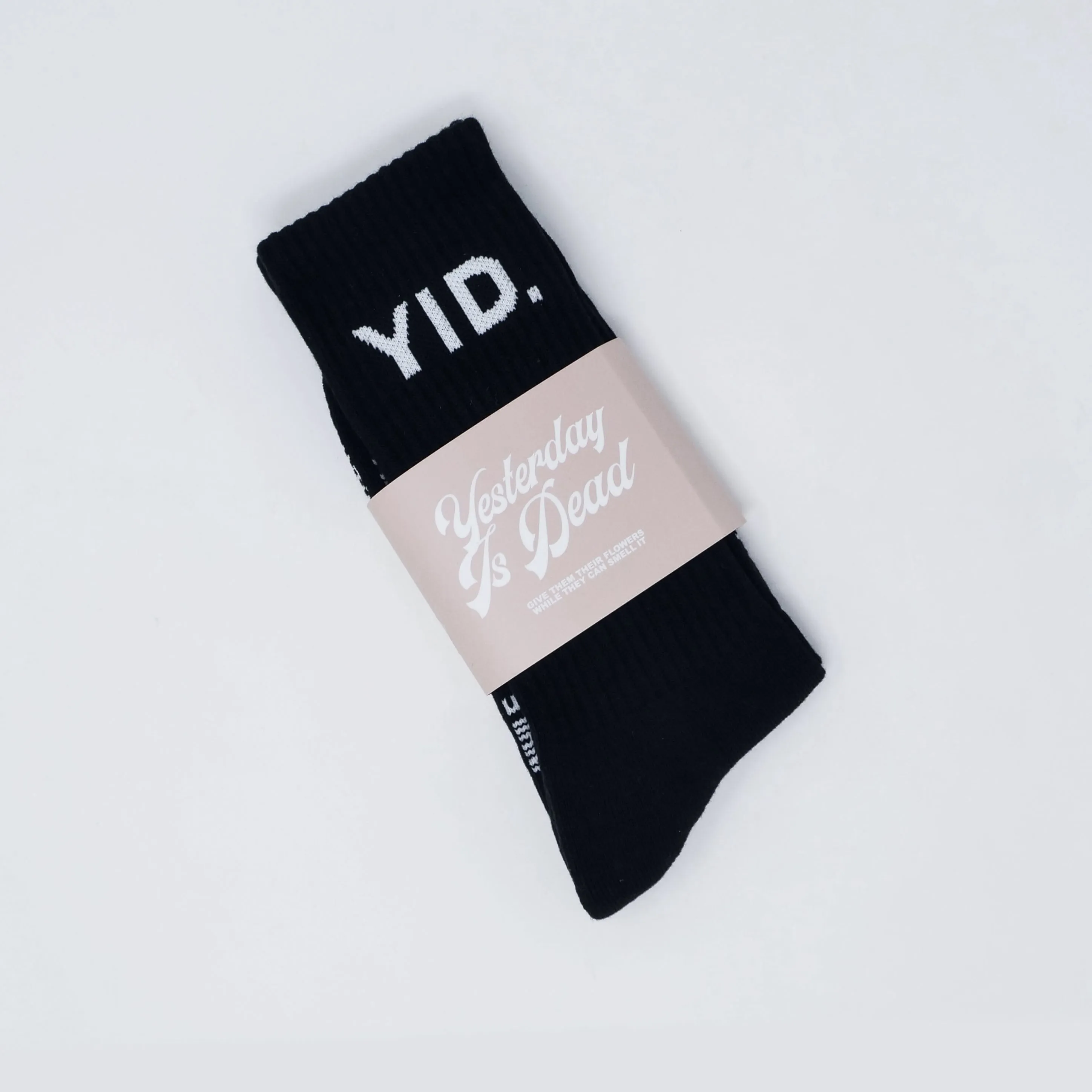 CORE SOCKS BLACK/WHITE