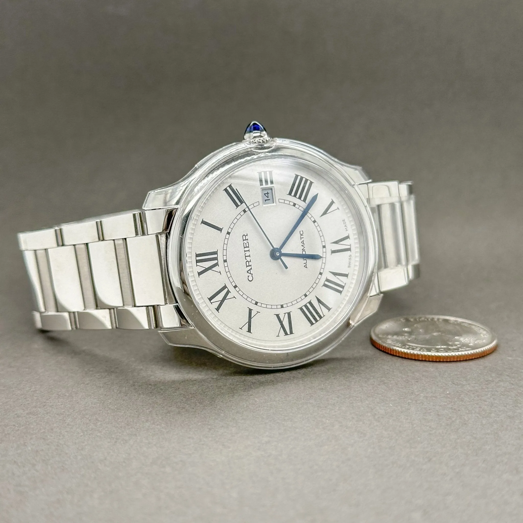 Estate Cartier Ronde Must De Cartier Automatic Watch Ref#WSRN0035