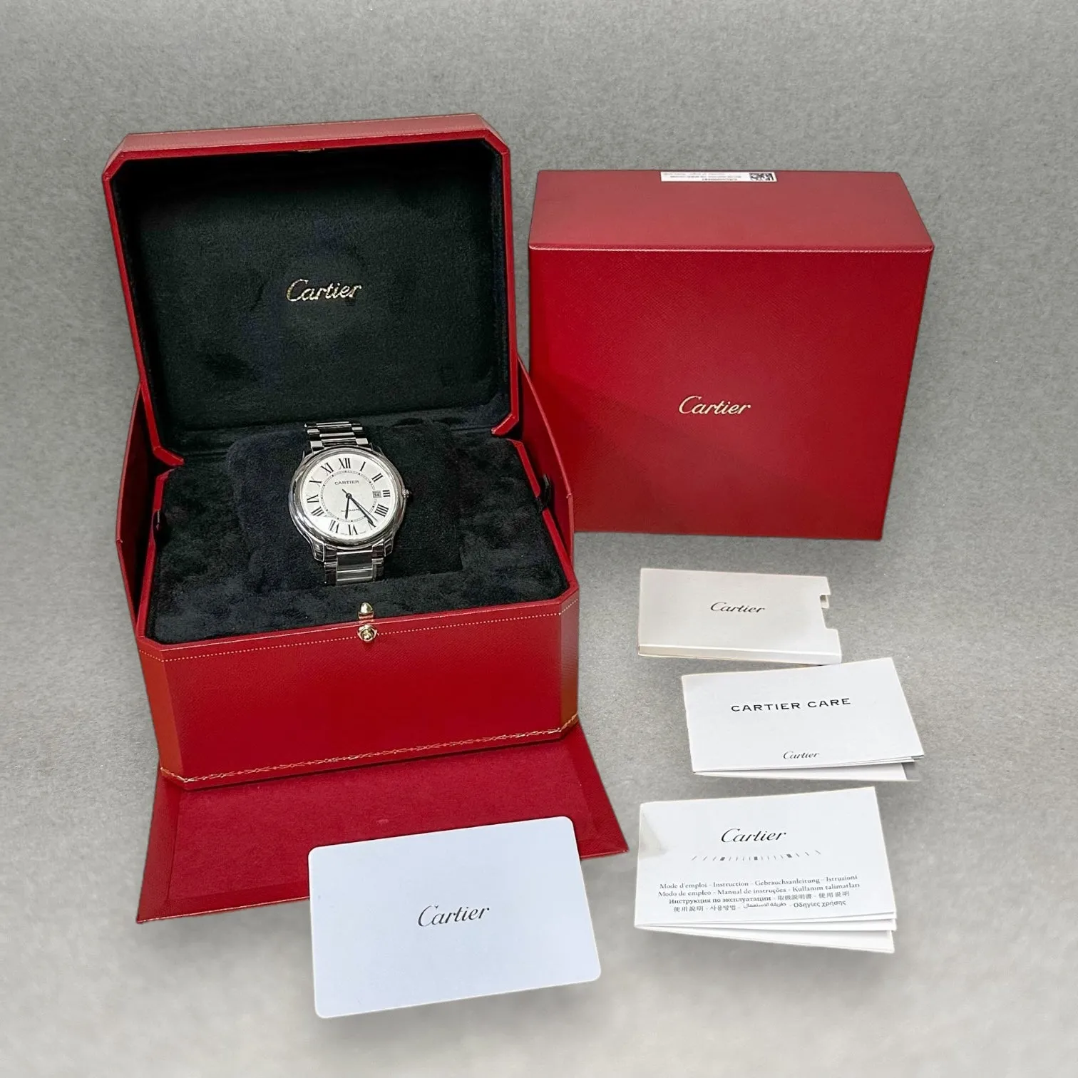 Estate Cartier Ronde Must De Cartier Automatic Watch Ref#WSRN0035