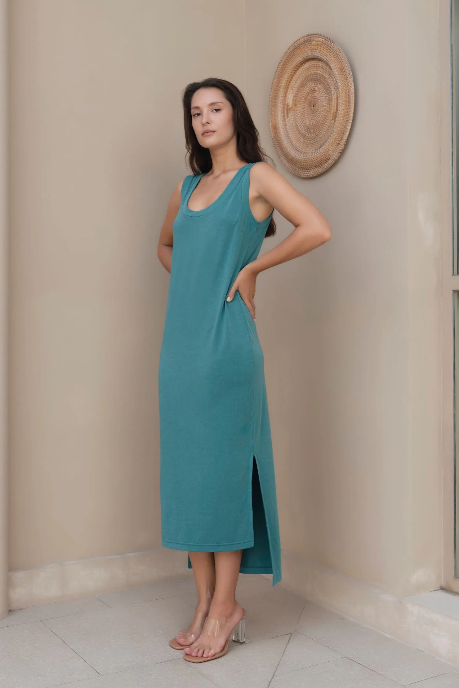 Florence Dress - Teal