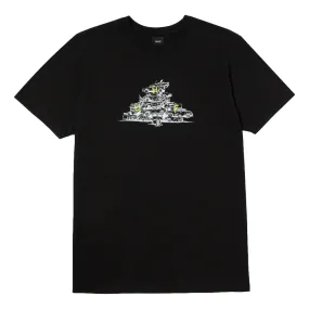 HUF JUNKYARD S/S TEE-BLACK