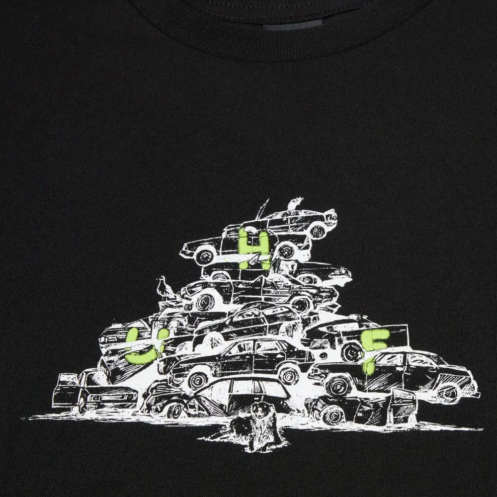 HUF JUNKYARD S/S TEE-BLACK