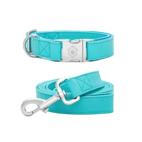 Icy Blue Collar & Leash Set