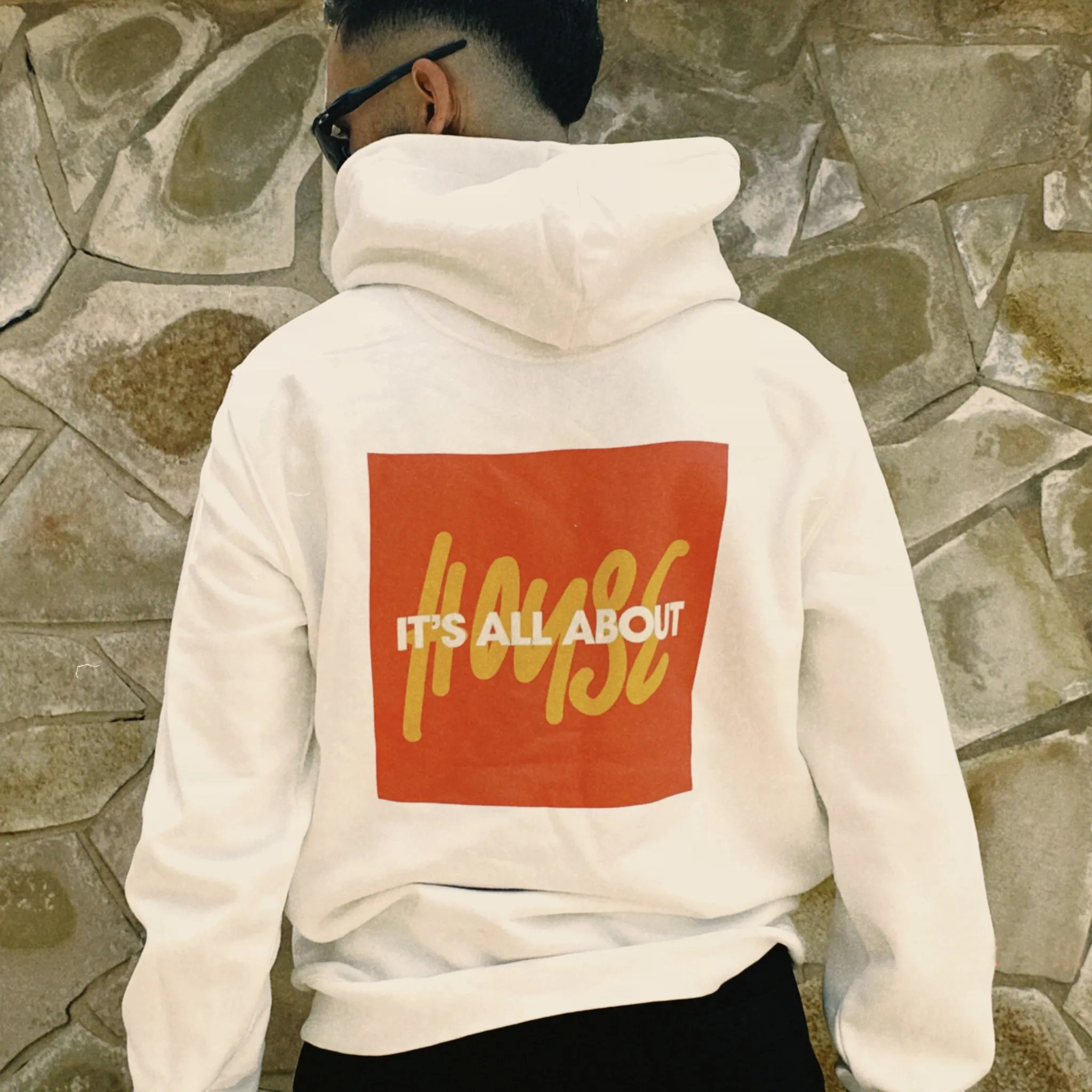 It's All About House Ibiza Map Hoodie