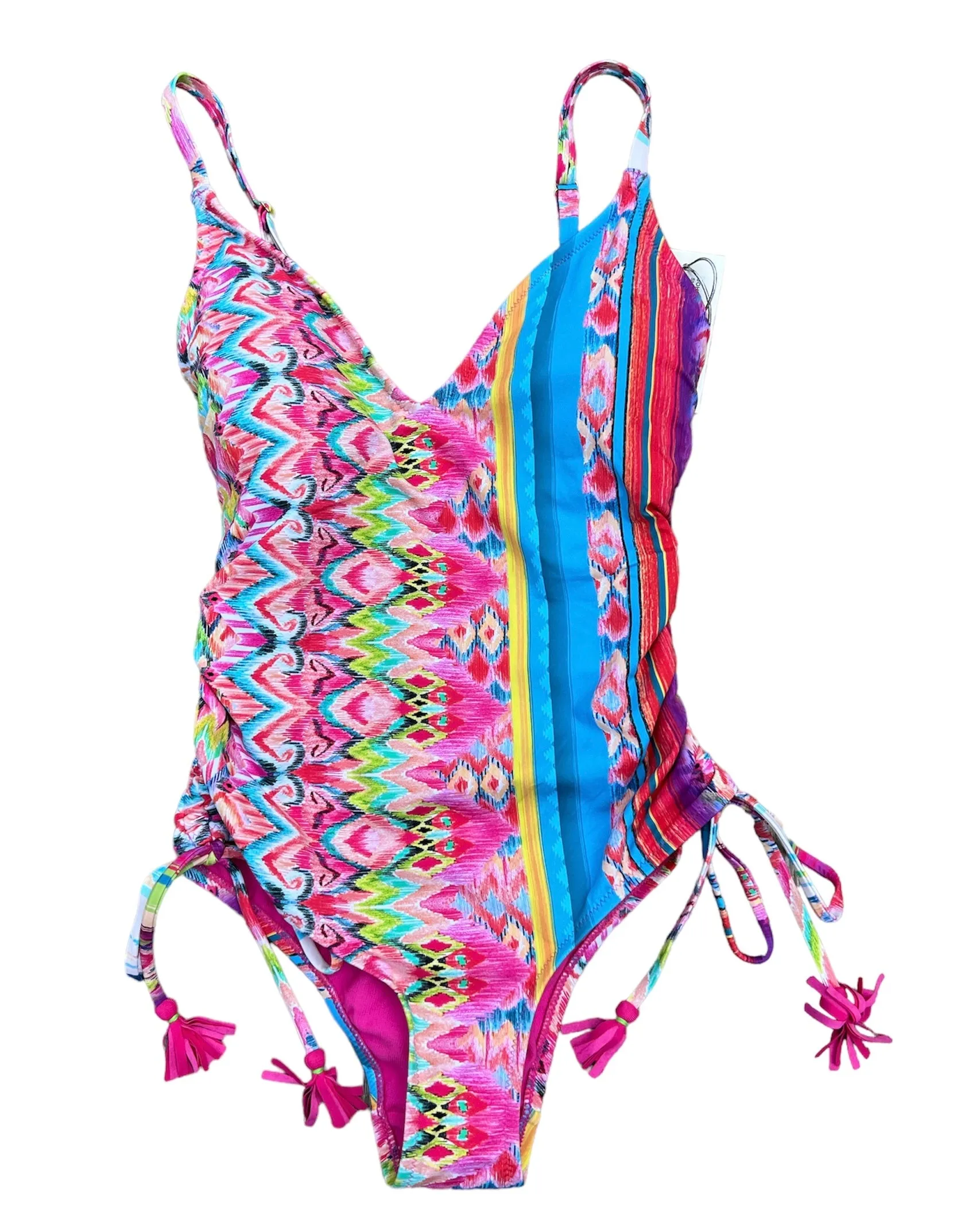 Johnny Was Francesca One-piece Printed Swimsuit, S