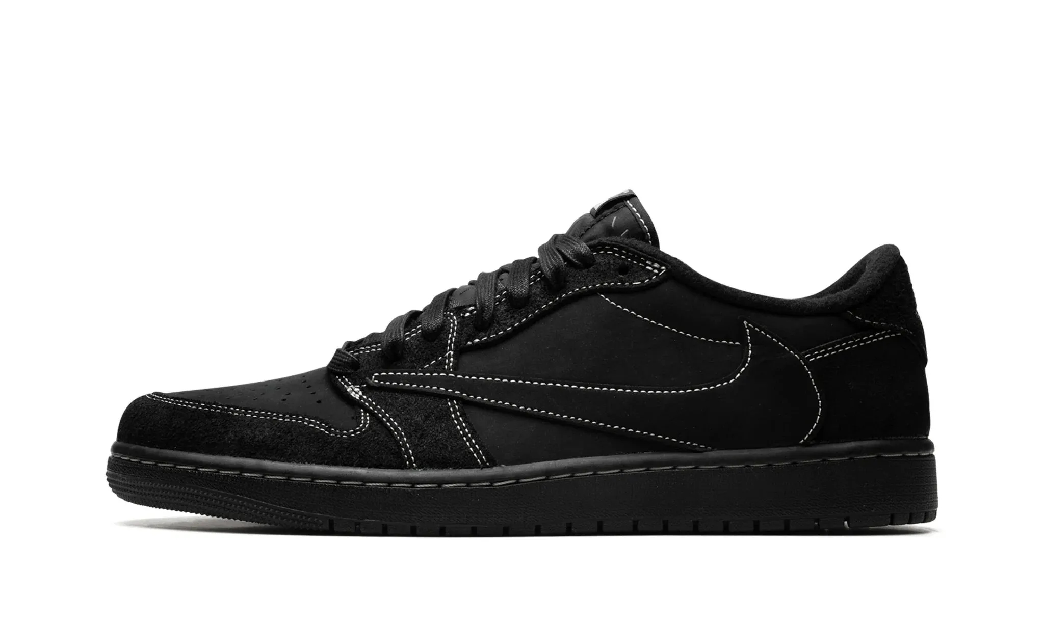 JORDAN 1 LOW TRAVIS SCOTT BLACK PHANTOM