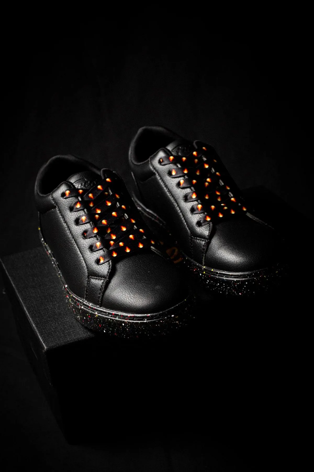 Laces | (Fire / Black)