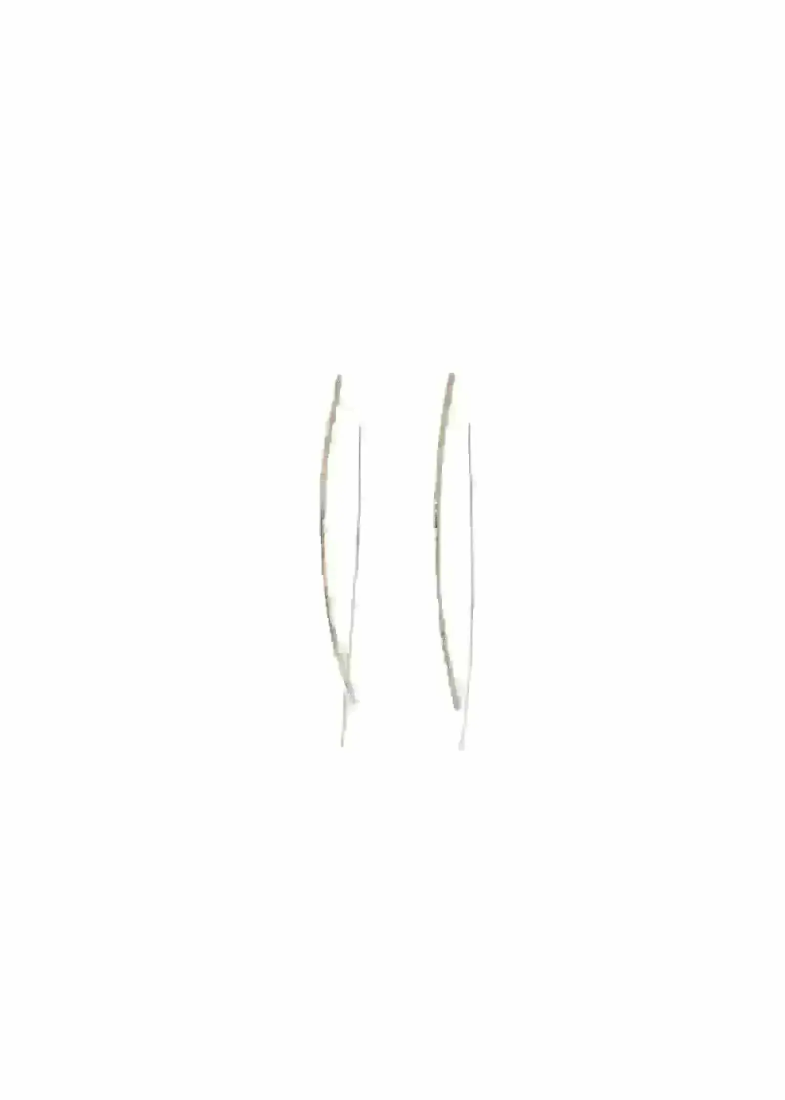 Lauren Bar Hoop Earrings