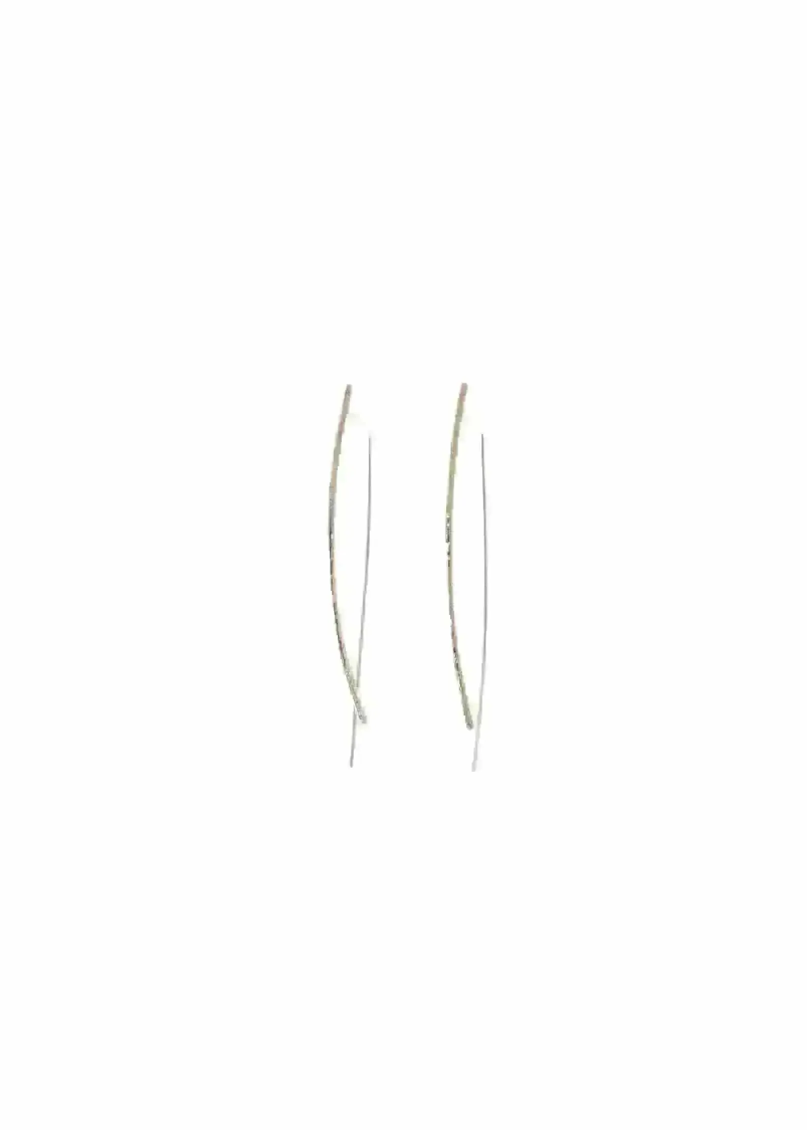 Lauren Bar Hoop Earrings