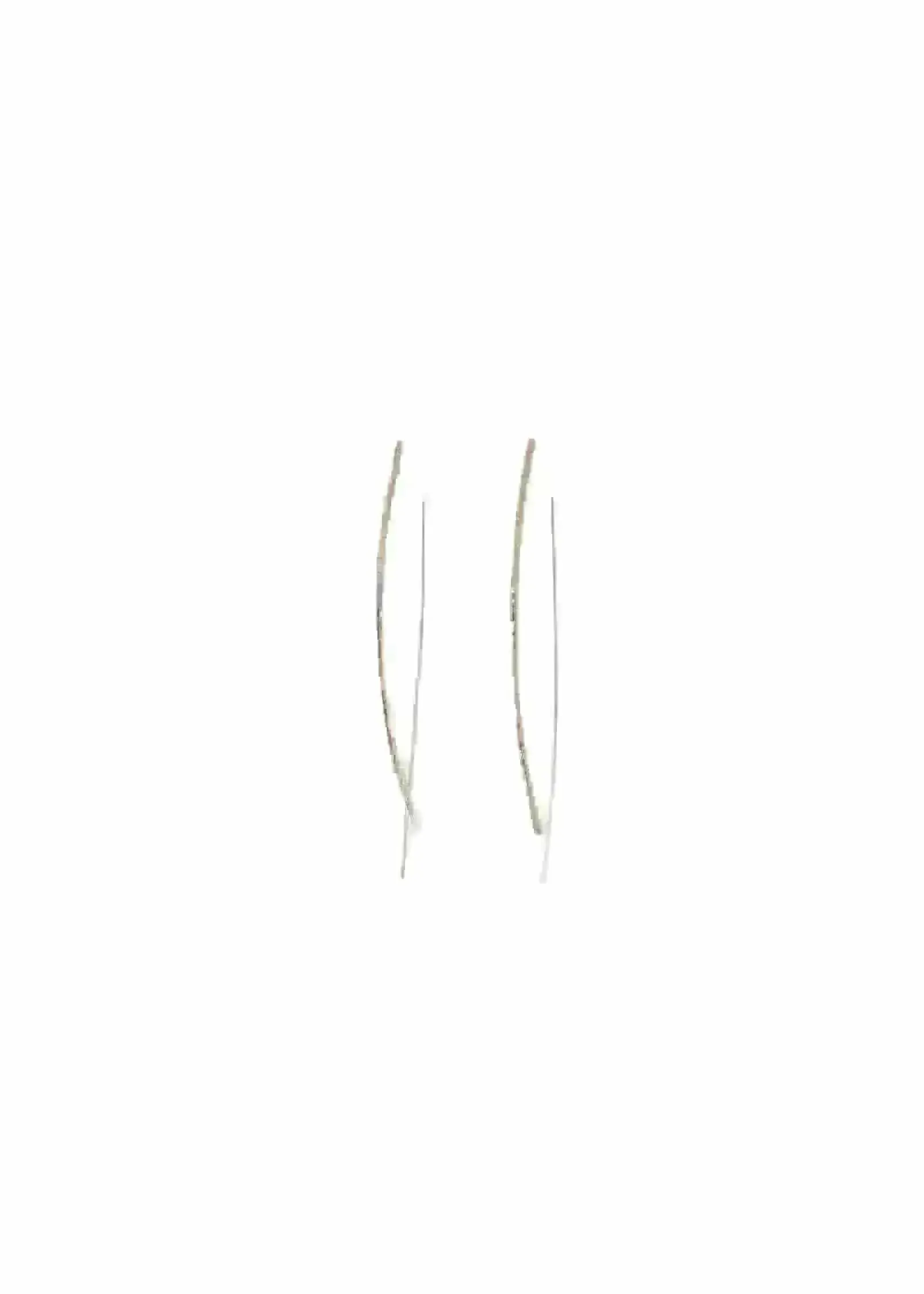 Lauren Bar Hoop Earrings