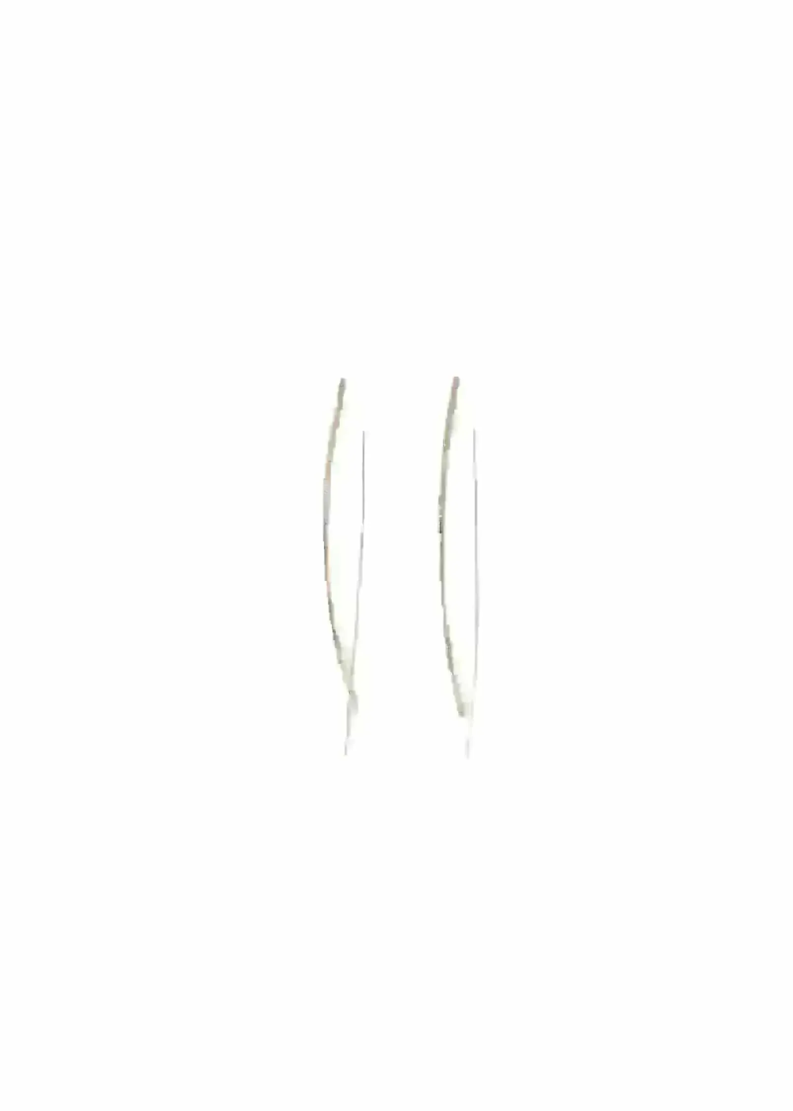 Lauren Bar Hoop Earrings