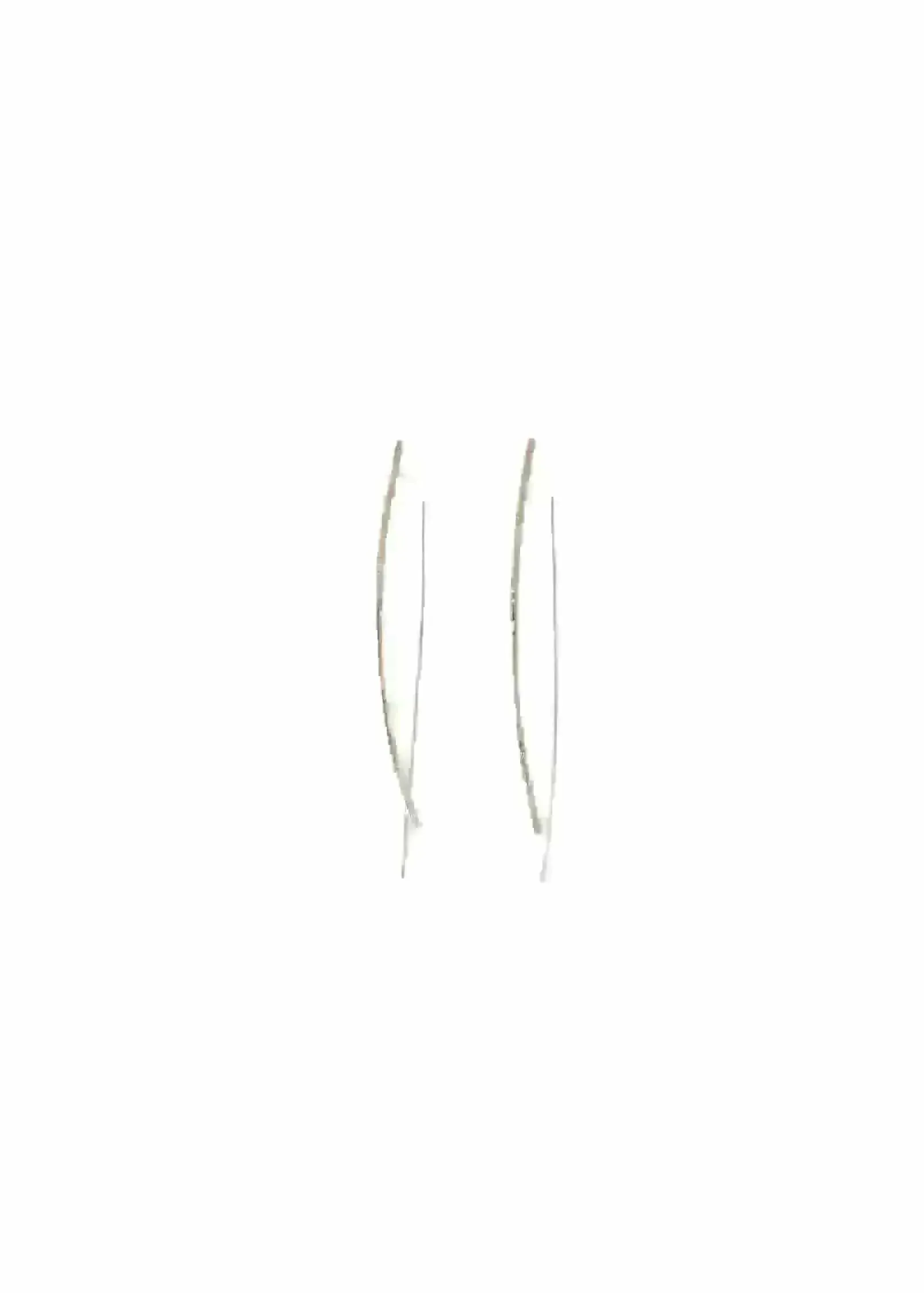 Lauren Bar Hoop Earrings