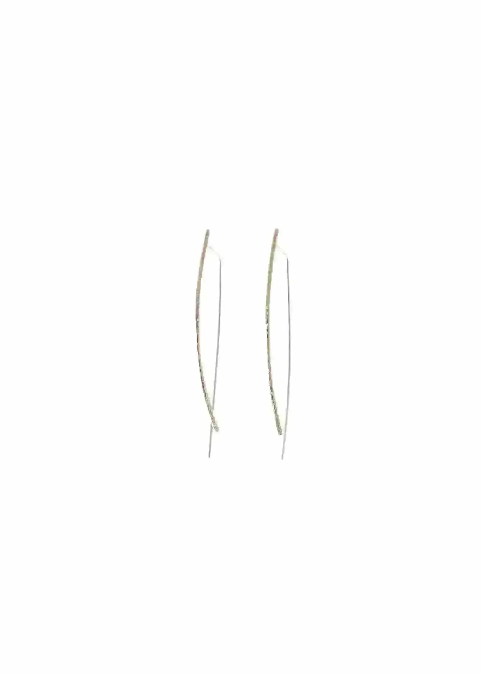 Lauren Bar Hoop Earrings