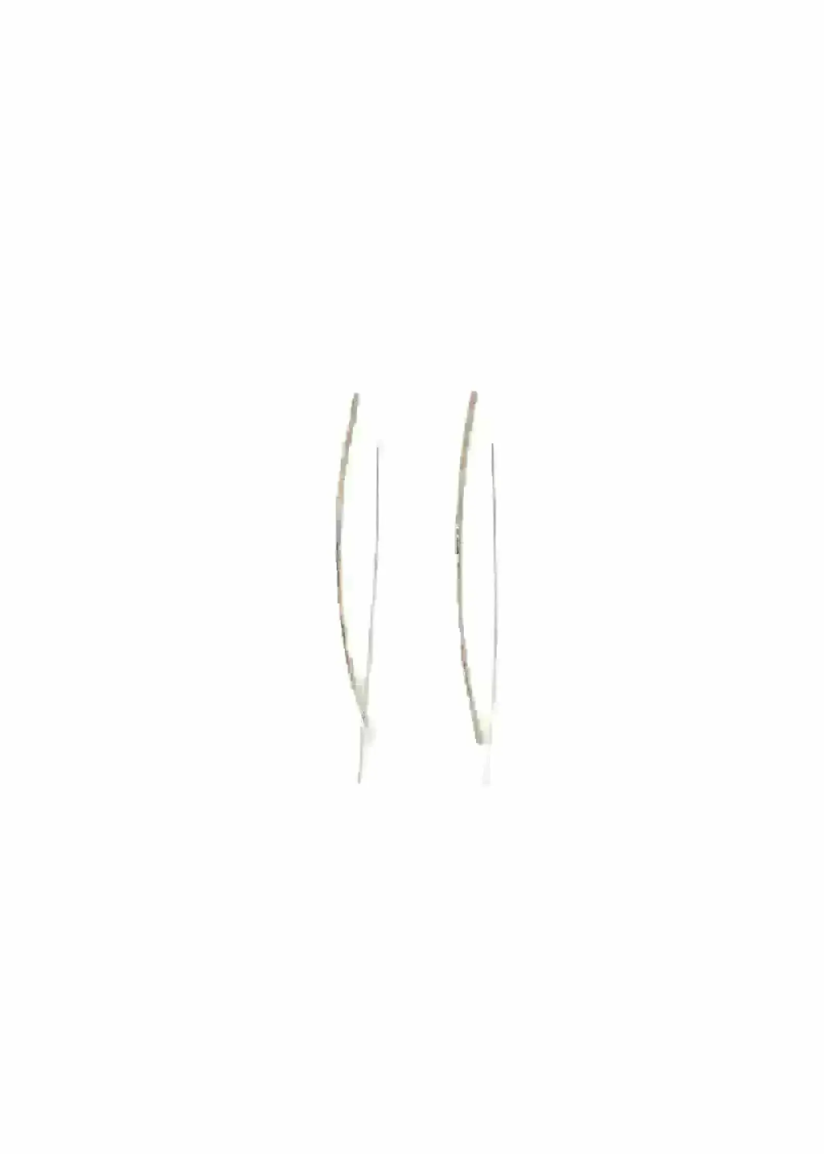 Lauren Bar Hoop Earrings