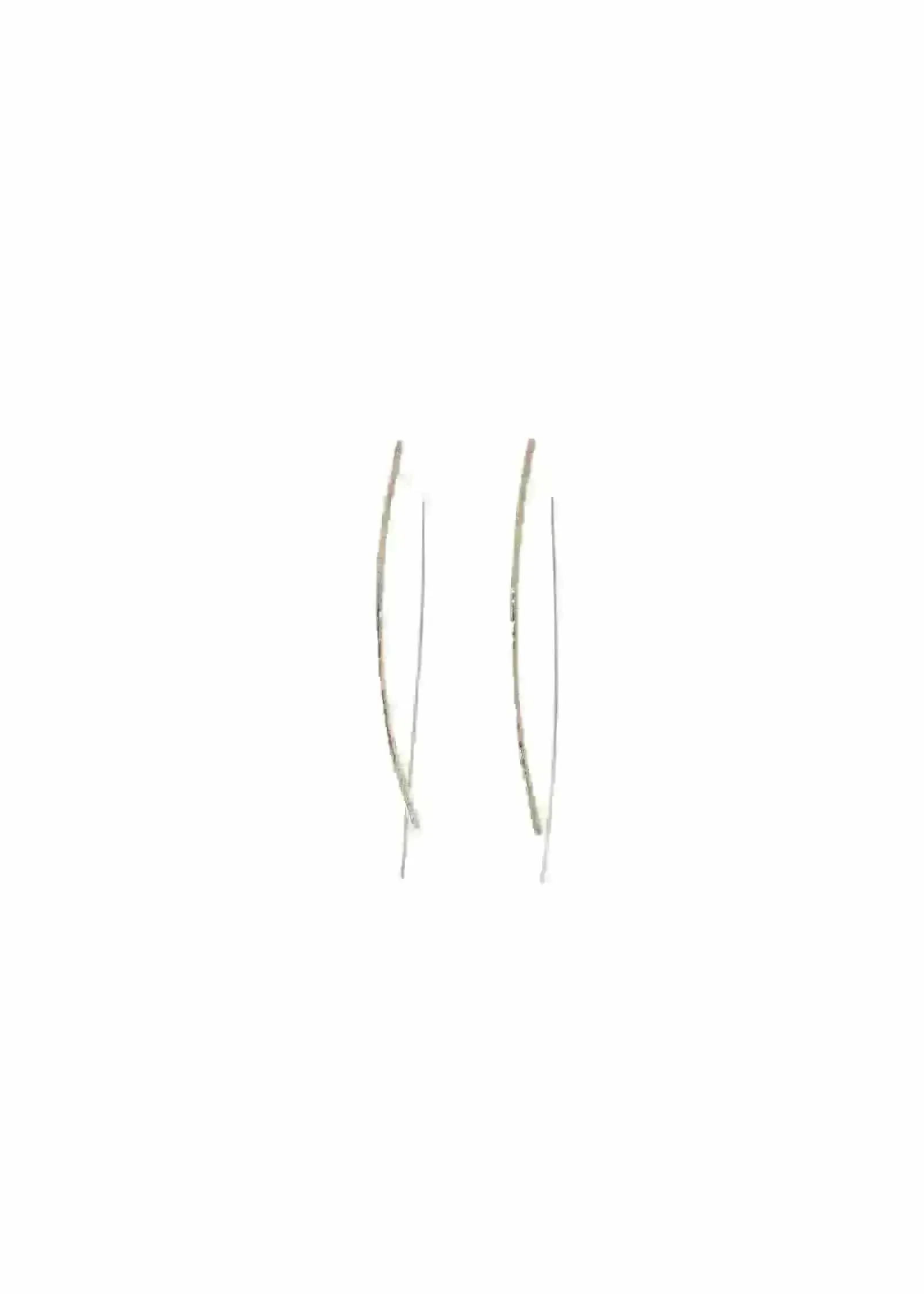 Lauren Bar Hoop Earrings