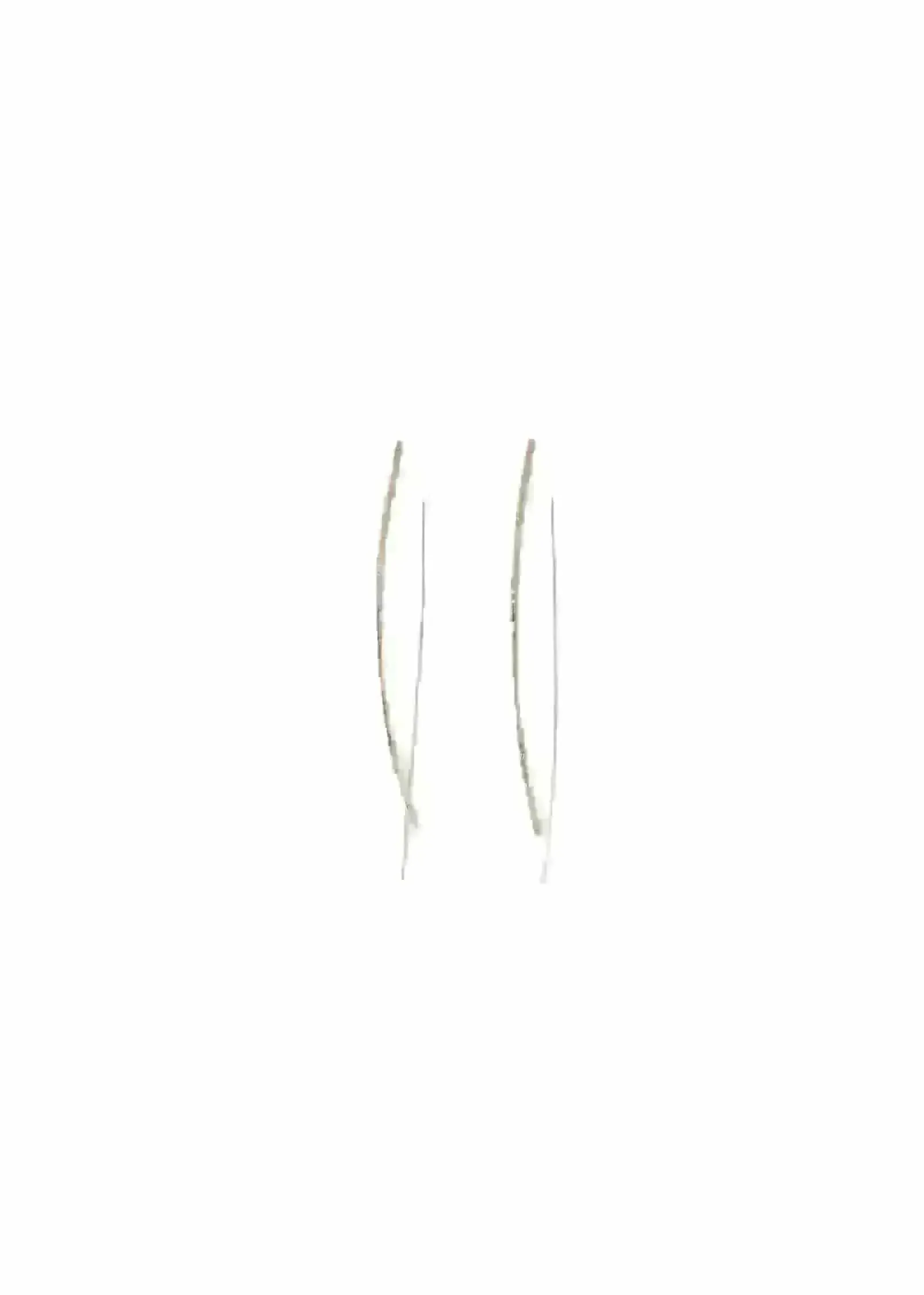 Lauren Bar Hoop Earrings