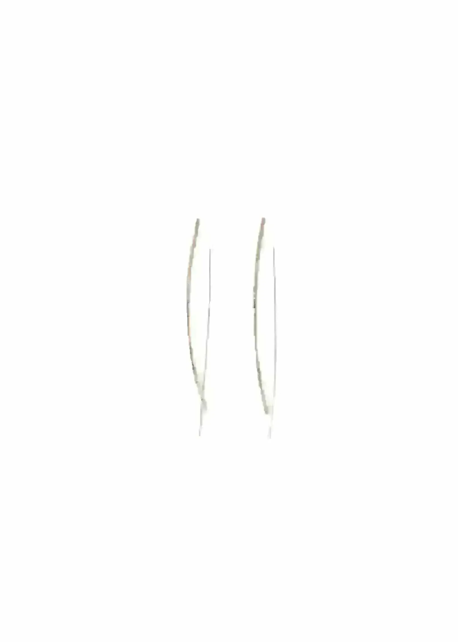 Lauren Bar Hoop Earrings