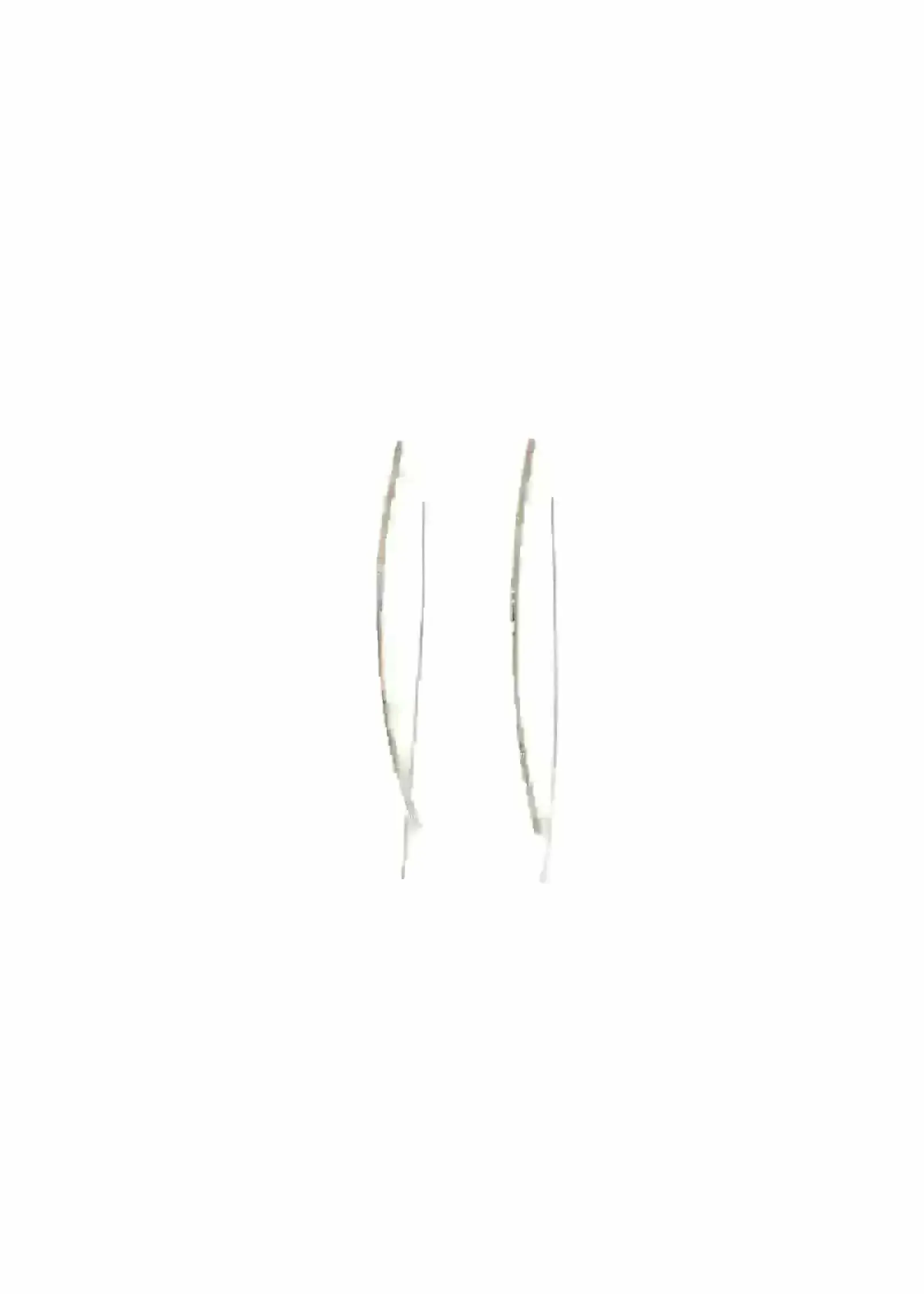 Lauren Bar Hoop Earrings