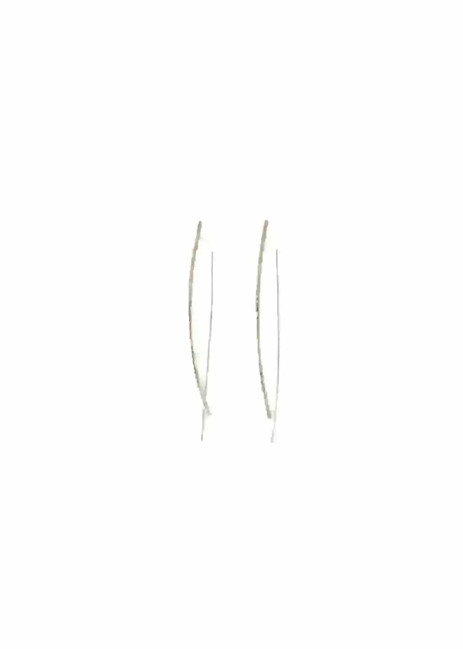 Lauren Bar Hoop Earrings