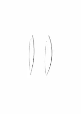 Lauren Bar Hoop Earrings