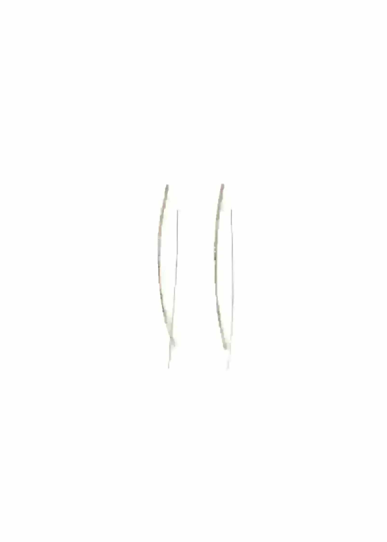 Lauren Bar Hoop Earrings