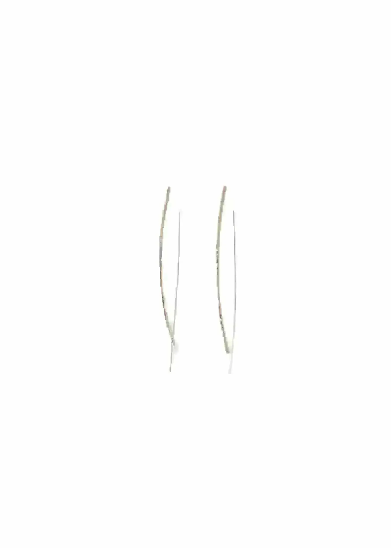 Lauren Bar Hoop Earrings