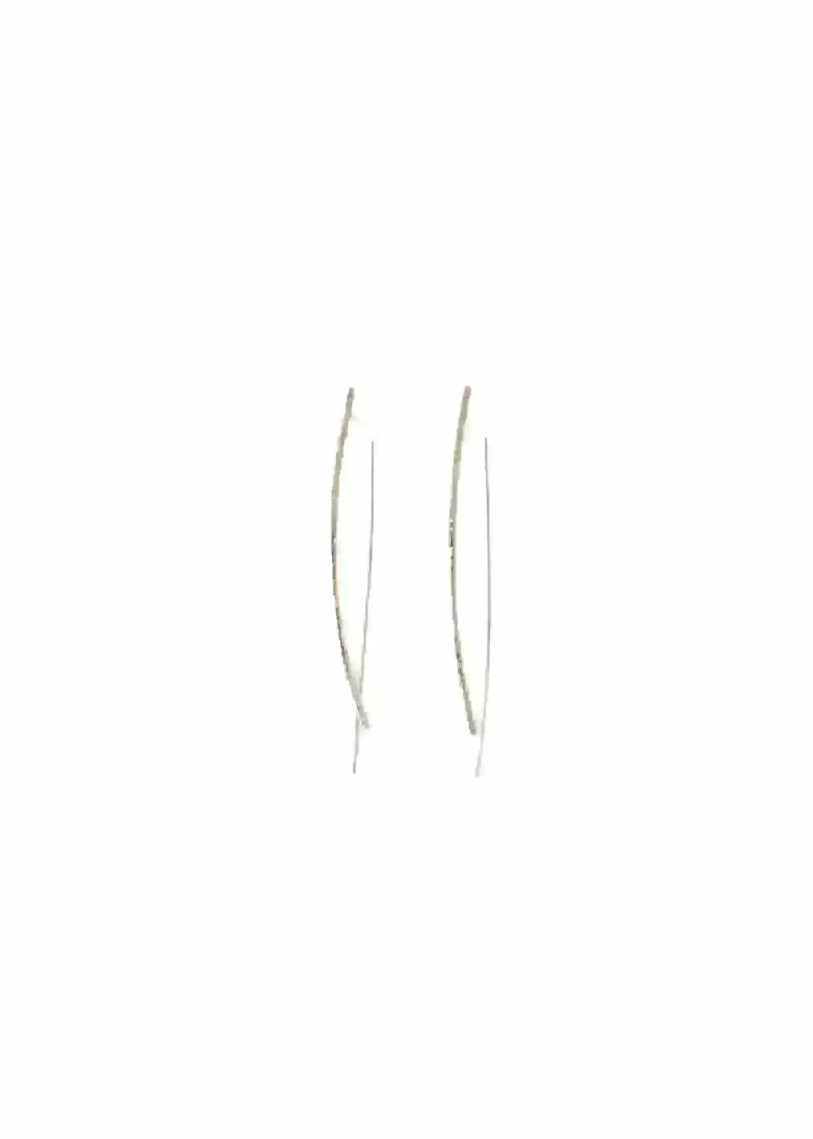 Lauren Bar Hoop Earrings