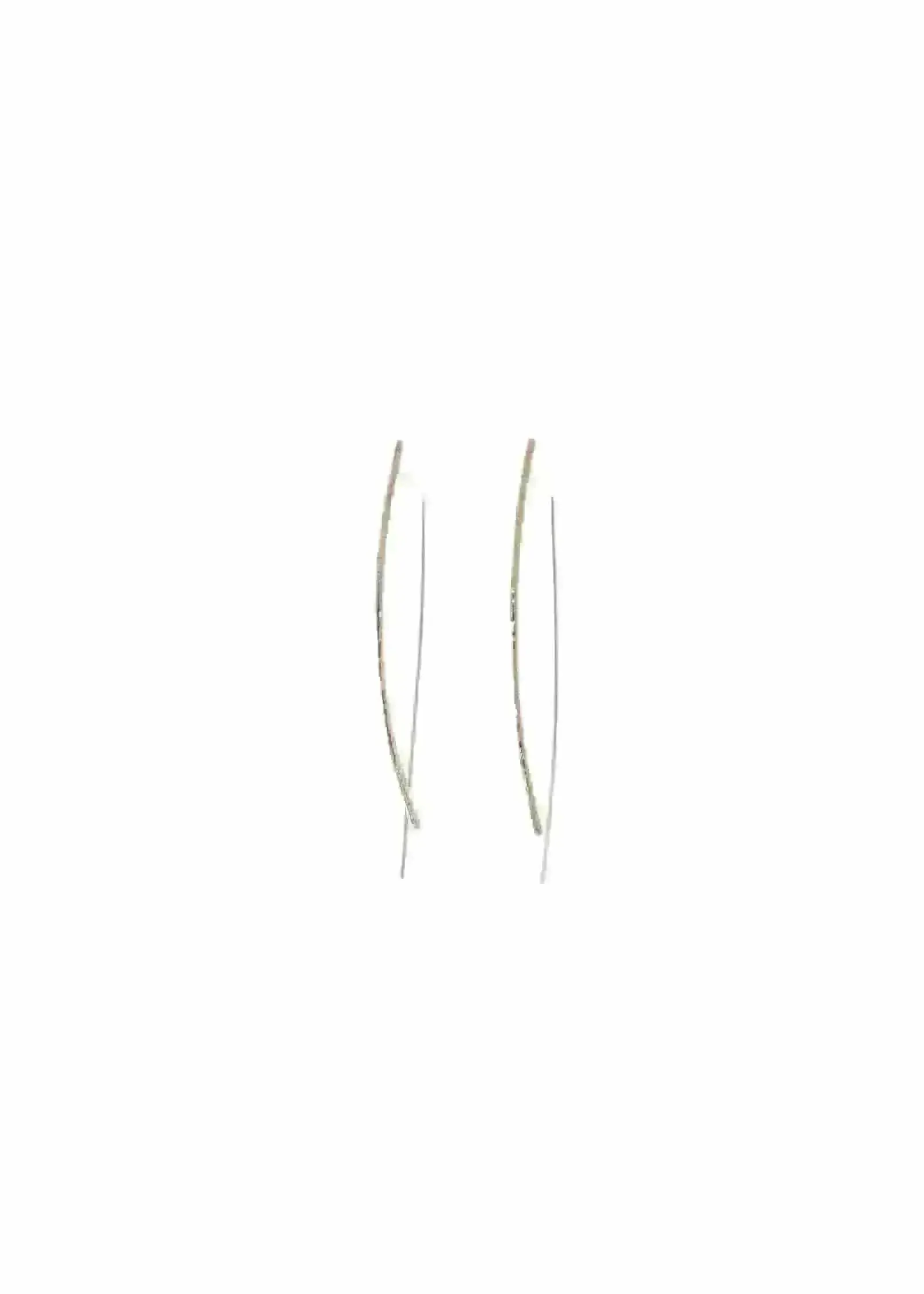 Lauren Bar Hoop Earrings