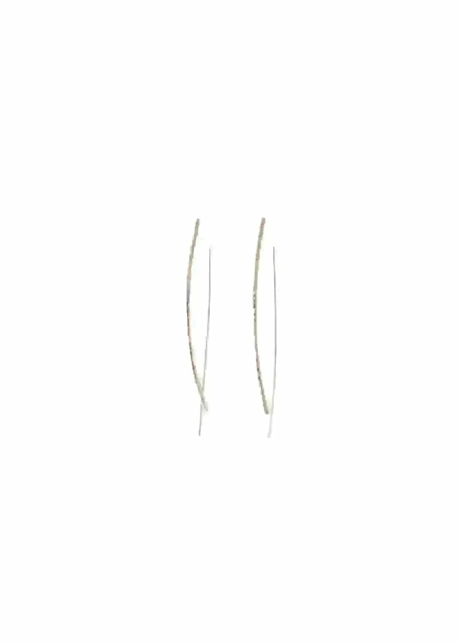 Lauren Bar Hoop Earrings