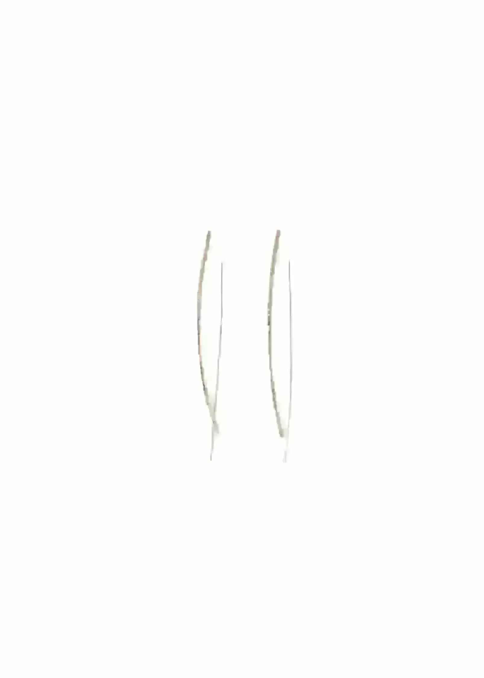 Lauren Bar Hoop Earrings