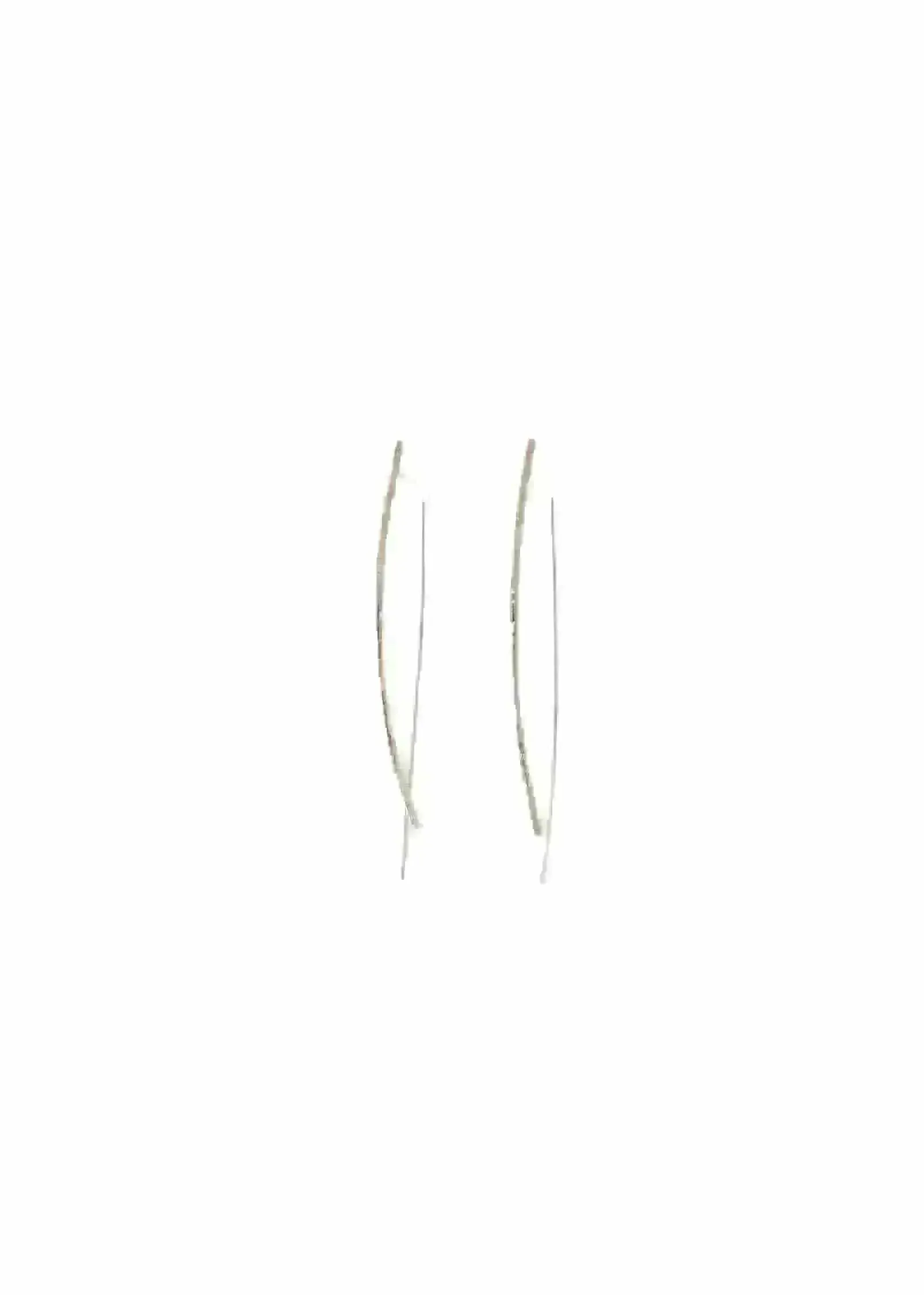 Lauren Bar Hoop Earrings