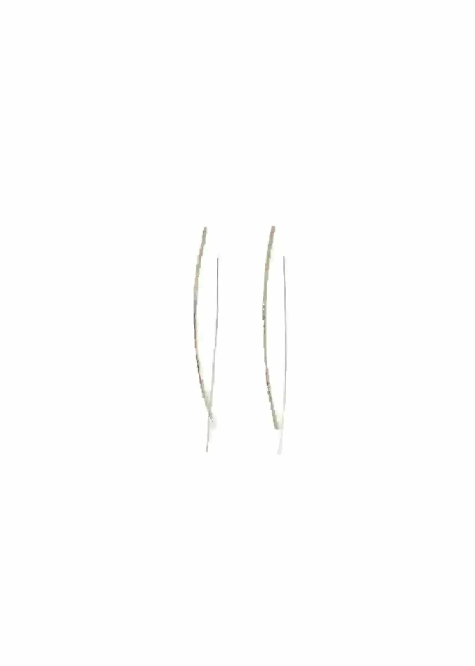 Lauren Bar Hoop Earrings