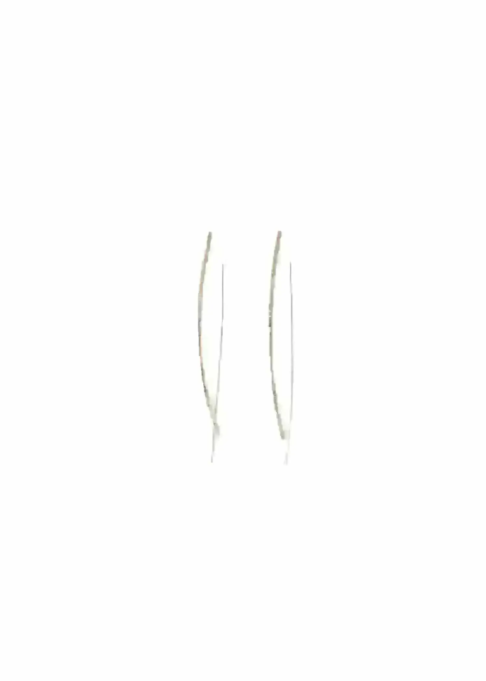 Lauren Bar Hoop Earrings