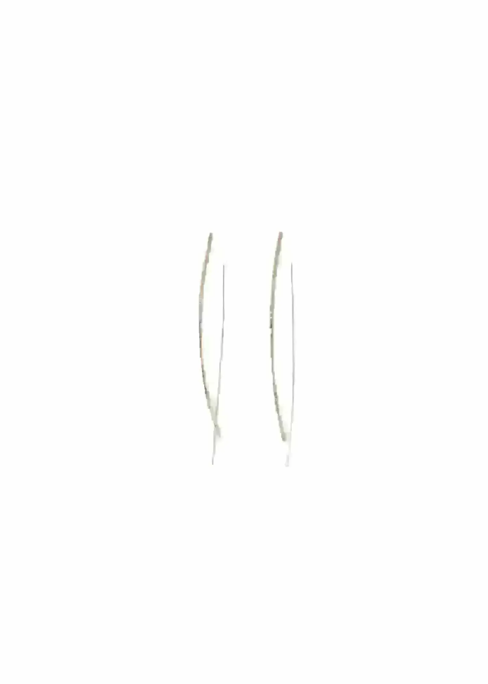 Lauren Bar Hoop Earrings